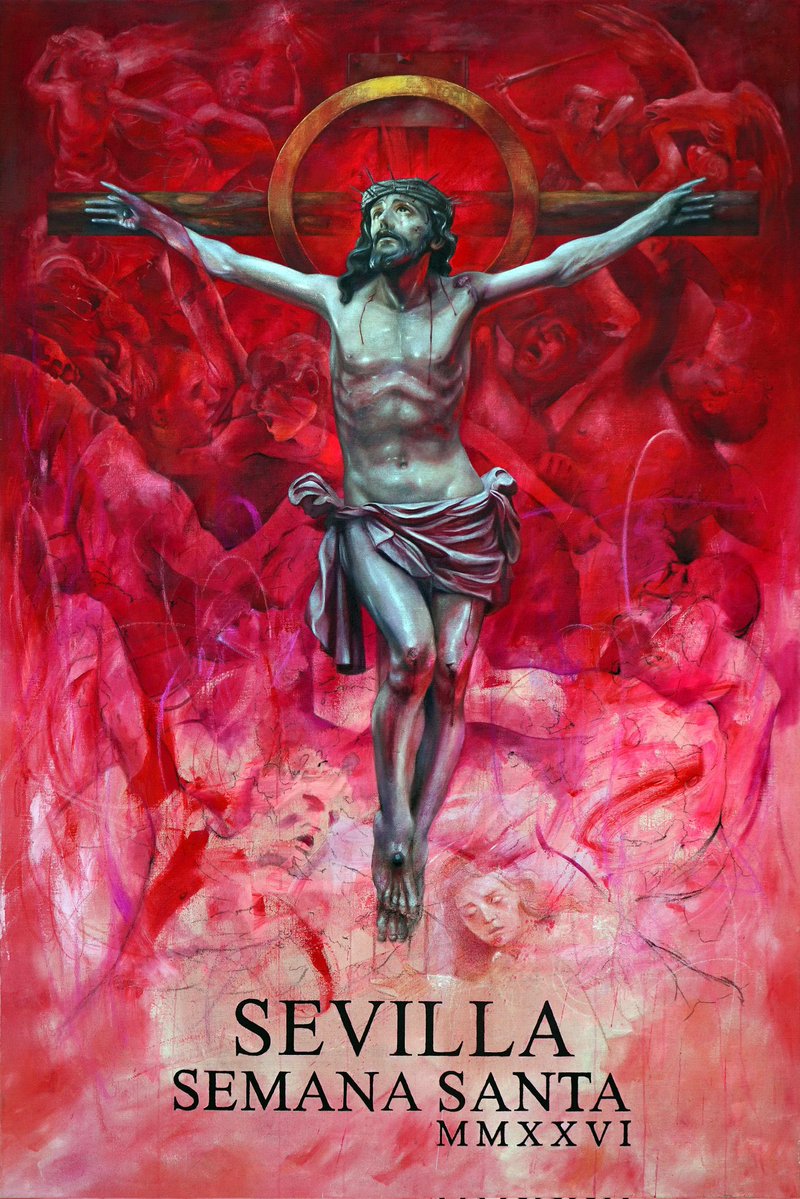 🟣 Actualidad | El Stmo. Cristo de las Misericordias, de la <a href="/hdaddesantacruz/">Hermandad de Santa Cruz</a>, protagonista del cartel de la Semana Santa de Sevilla 2026.

🎨 <a href="/AntonioCasamit1/">ANTOINE CAS</a>

#SSantaSevilla26 #SemanaSantaSevilla #TDSCofrade