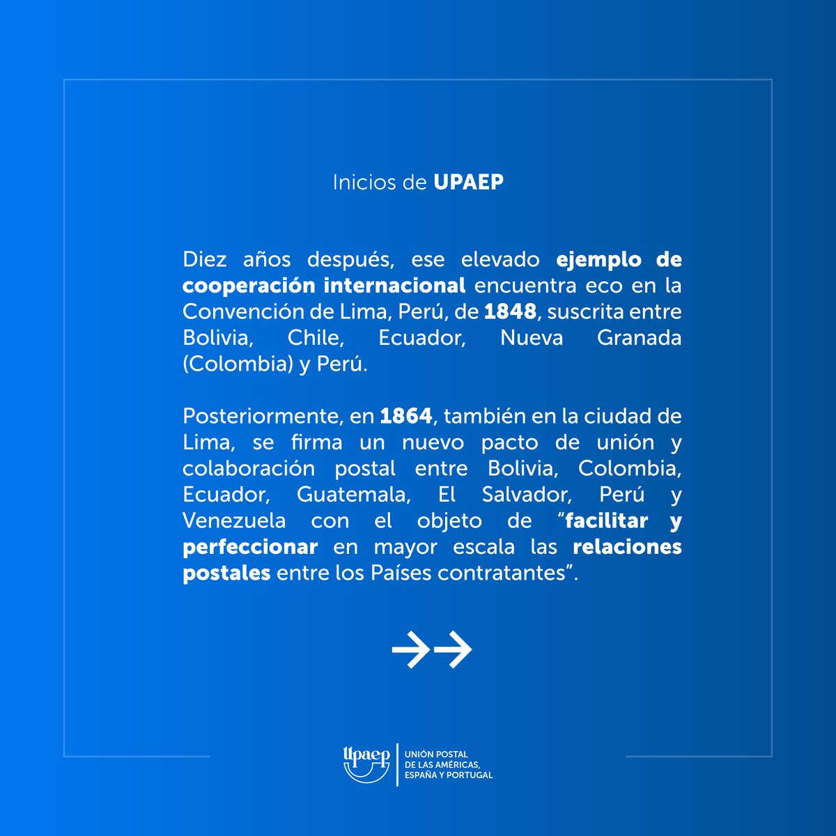 Unión Postal de las Américas, España y Portugal tweet media