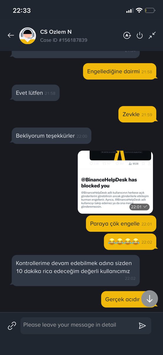 hsnkan35's tweet photo. Paraya çök sonra engelle binanceyi savunan kim varsa anasını s2m 
#Binanceboykott https://t.co/eDURXb1qN4