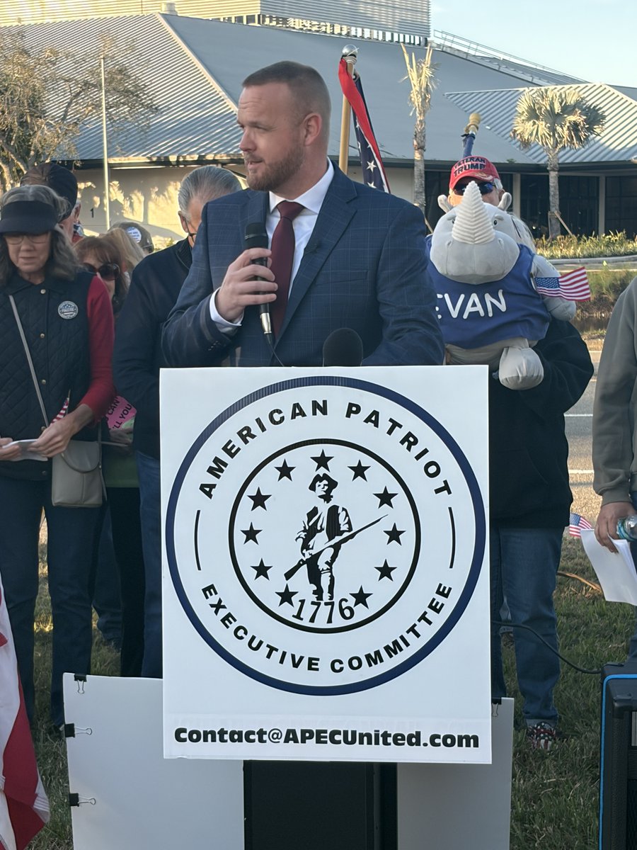 APECUnited's tweet image. APEC United Press Conference at Manatee County January 29, 2026. Does Lara Trump Know?