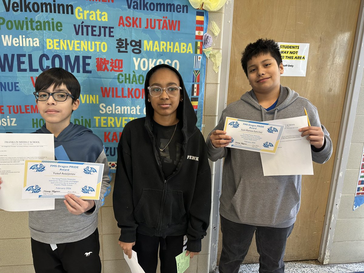 Franklin Middle BCPS tweet media