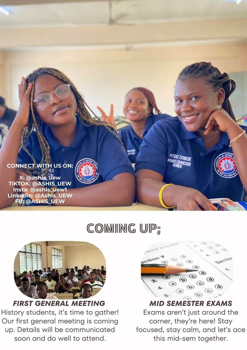 📰 Fresh off the press!
The ASHIS January Newsletter is live.
Your monthly dose of news, facts, motivation and campus life.

Proudly brought by the ASHIS Editorial Board.