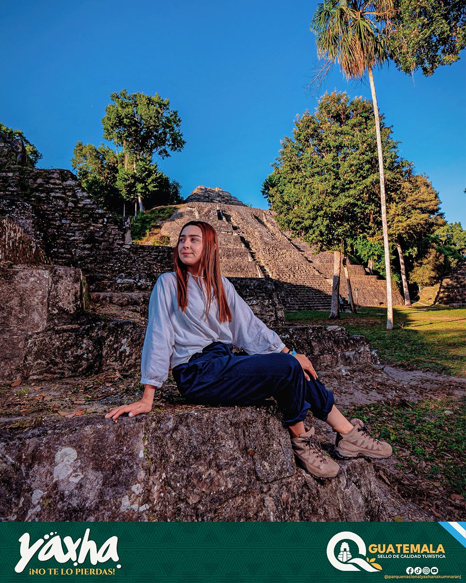Menos prisas, más perspectiva. 🏛️✨

Que tu lunes empiece con la solidez de estas piedras y la calma de la selva. A veces, para llegar alto, primero hay que detenerse a respirar. 🌬️🍃

📍 Yaxhá te espera.

#FelizLunes #Inspiracion #YaxhaNakumNaranjo #Guatemala #NoTeLoPierdas