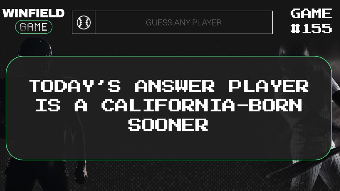 Game #155 is live! 

Today's answer and tomorrow's answer will share at least one city.

#WordleForSports #SportsTrivia #Trivia <a href="/ctrent/">C. Trent Rosecrans</a> <a href="/MoEgger/">Mo Egger</a> <a href="/JamesRapien/">James Rapien</a>