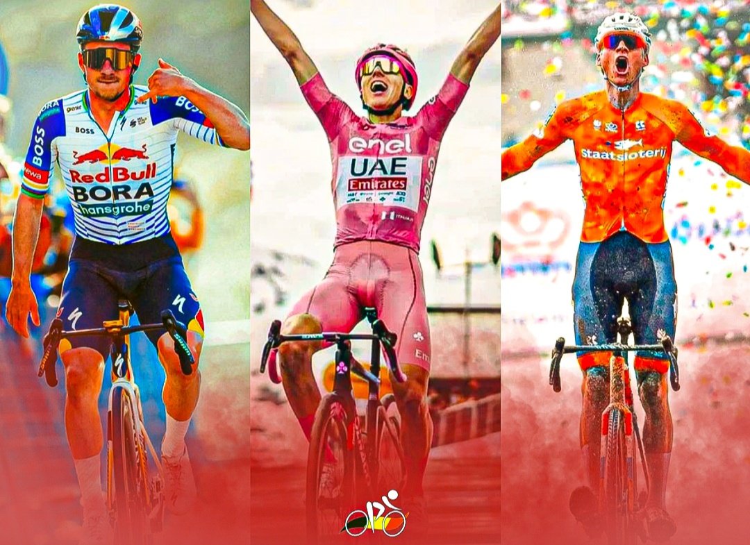 🗣 Ne serait-on pas en train de vivre LA PLUS GRANDE ÈRE cycliste de tous les temps ? 👀🤔

Pogacar 🇸🇮 dans le débat avec Merckx, MVDP 🇳🇱 roi du cyclocross, Remco 🇧🇪 bientôt le meilleur rouleur all time... 👑✨️