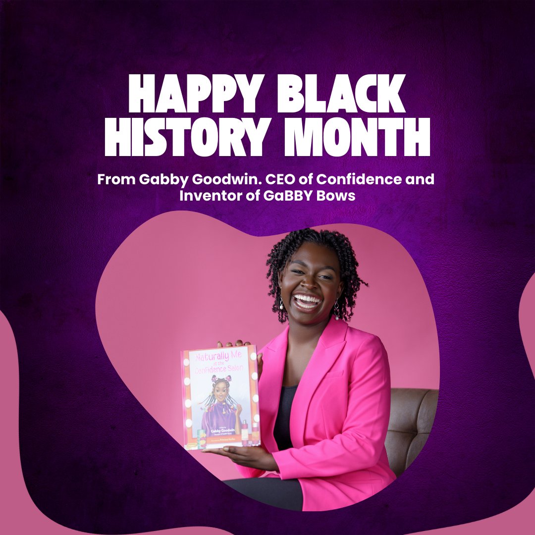 Happy Black History Month! ✨✊🏾

At just 7 years old, Gabby Goodwin invented GaBBY Bows, solving a problem moms and little girls have faced for generations. 💜 🙌🏾

This month, we honor the trailblazers of the past, present, and future. Keep dreaming, creating, and making history!