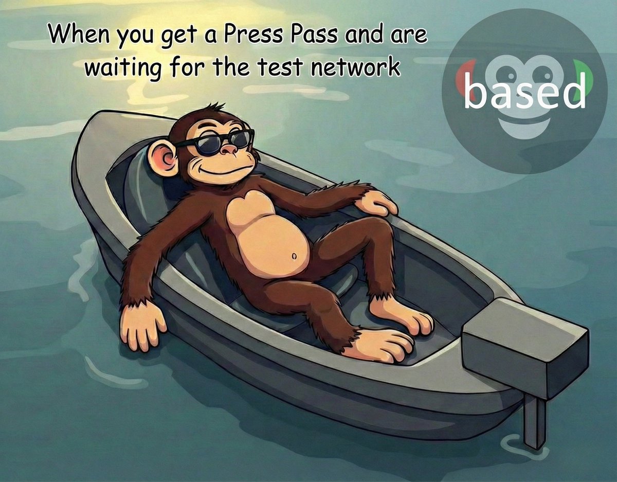 butshest's tweet image. Press Pass secured. 🎟️✅ Just vibing and waiting for the @Basedappcom testnet launch. 🌊😎

Who else is ready? 👇

#BasedApp #Testnet #Crypto #Web3