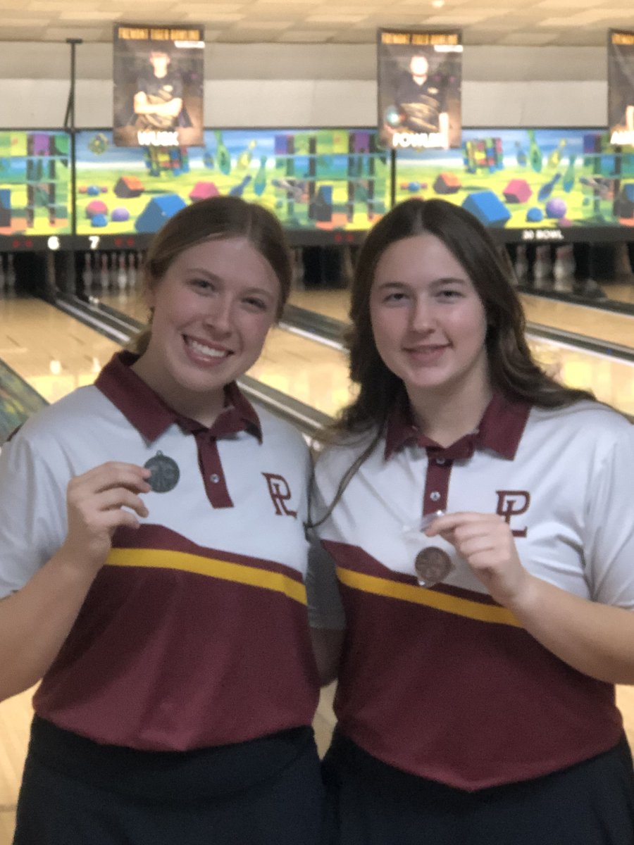 PLPulse's tweet photo. Schommer placed 2nd and Manning placed 5th at district bowling. Both earned a trip to state. Congrats girls. https://t.co/mjHVSwDuNy
