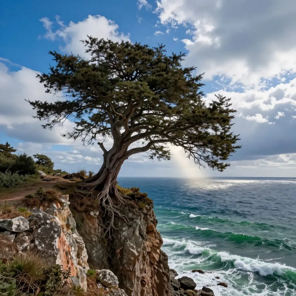 joaoalberto's tweet image. Carvalho a beira do precipício