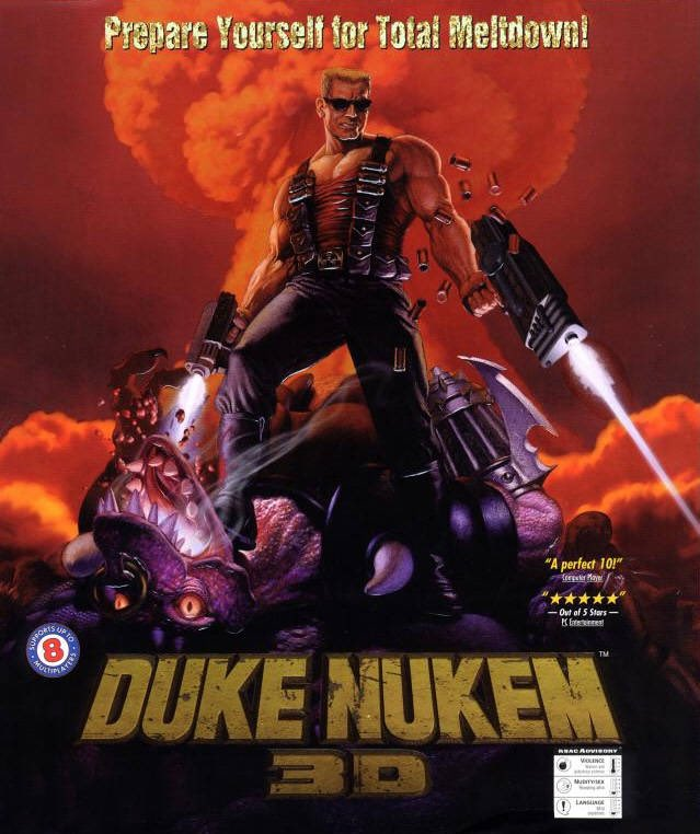 DamienGameDev's tweet photo. Duke Nukem 3D released 30 years ago today! https://t.co/huTLf9DczR