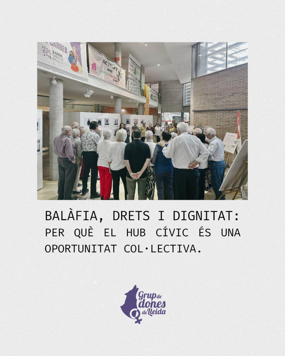 🟣 BALÀFIA, DRETS I DIGNITAT: Per què el HUB Cívic és una oportunitat col·lectiva.

✏️ Estrenem WordPress amb un article sobre el Hub Cívic de Balàfia. Doneu-li una ullada: doneslleida.wordpress.com/2026/02/02/bal…