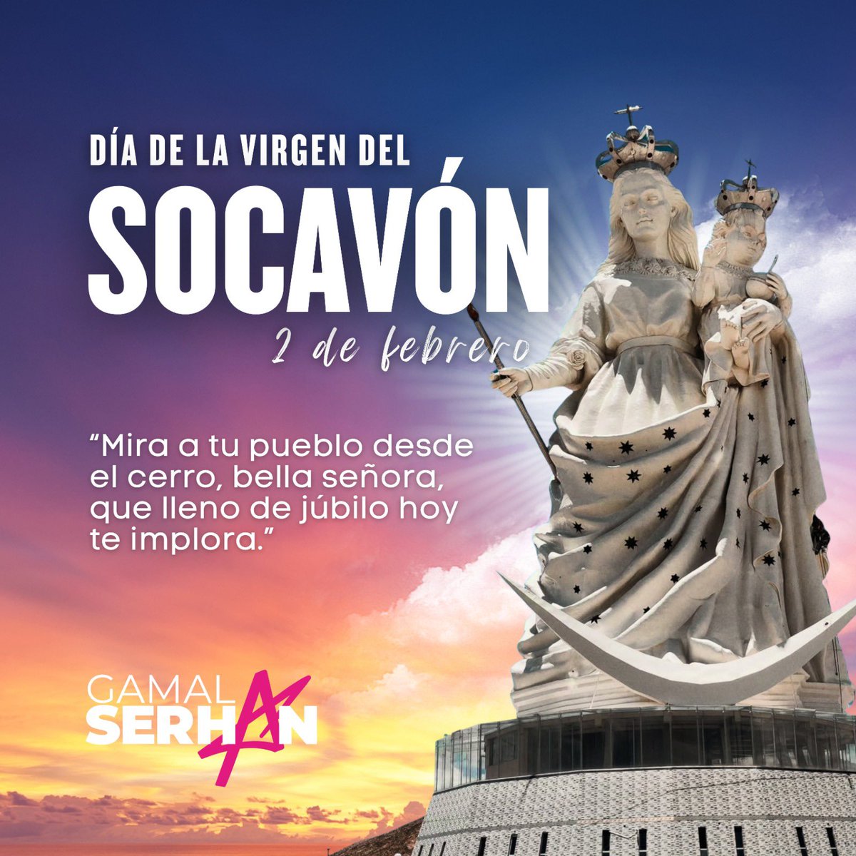 Como cada año, aquí estamos mamita. Con fe, promesa y corazón 🙏🏽 Virgen del Socavón.
