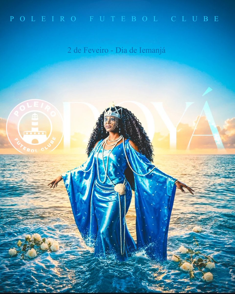 SALVE A RAINHA DO MAR! 🌊🤍 

Dia de celebrar a fé e pedir bençãos. Dia de lemanjá, ODOYÁ!