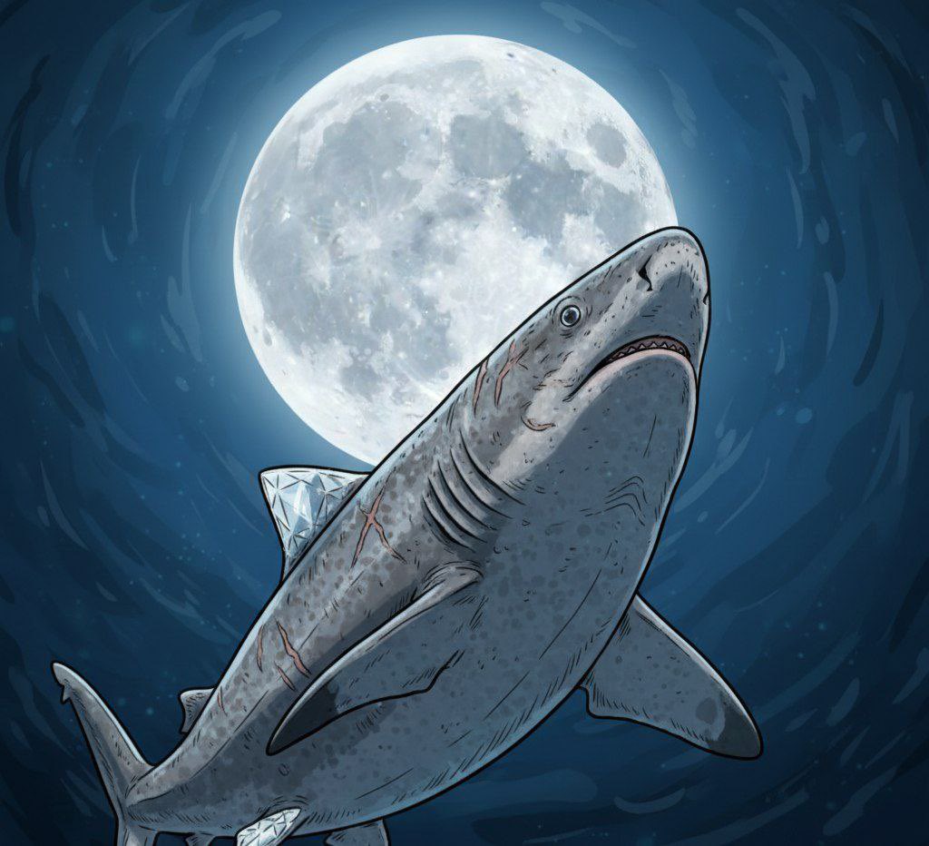 xgreenlandshark's tweet image. A true mooner.