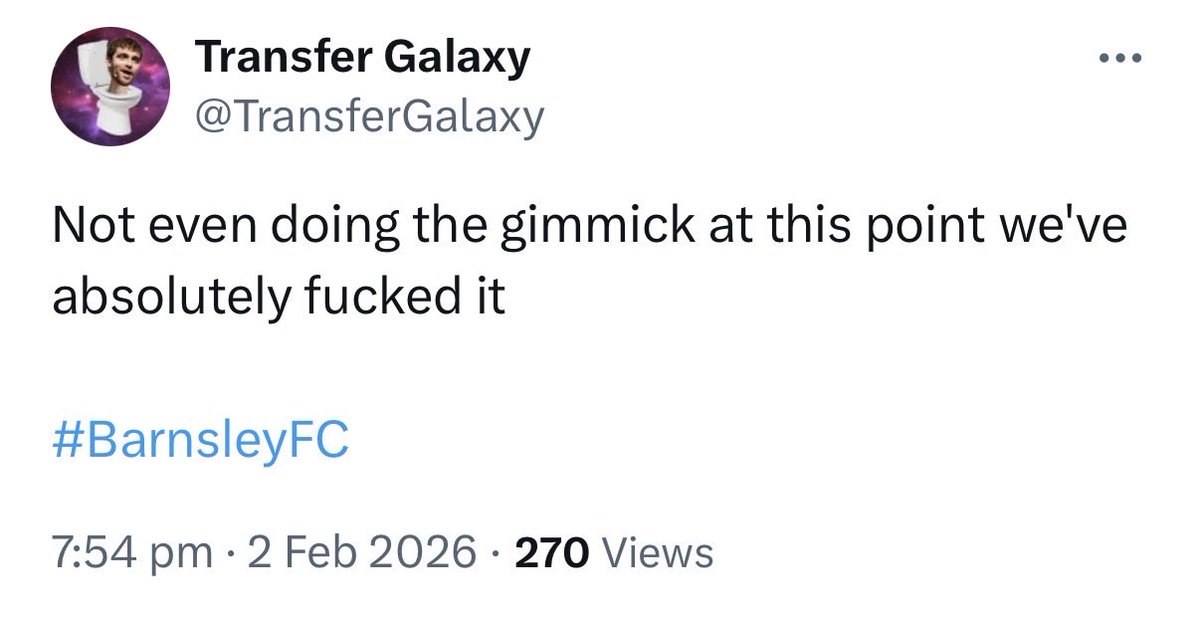 Out of Context Barnsley FC tweet media