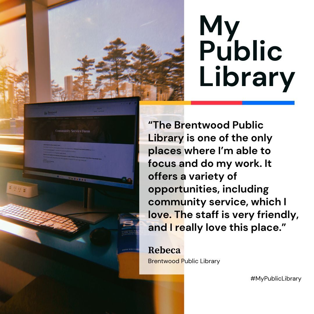 Brentwood Public Library tweet media