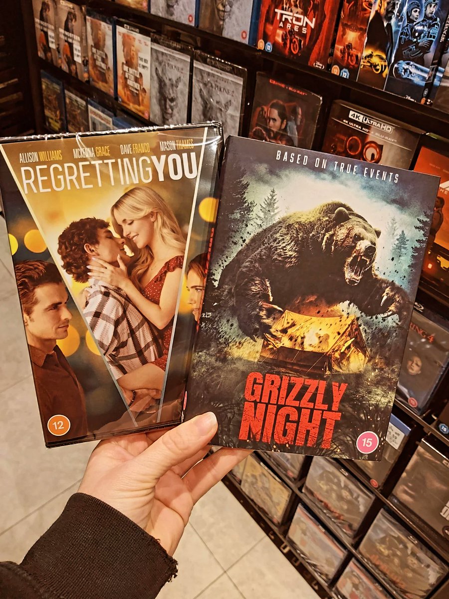 hmvIpswich's tweet photo. New releases out now
#SpringsteenDeliverMeFromNowhere
#RegrettingYou
#GrizzlyNight
#NewMovieMonday https://t.co/9EwBrtziWy