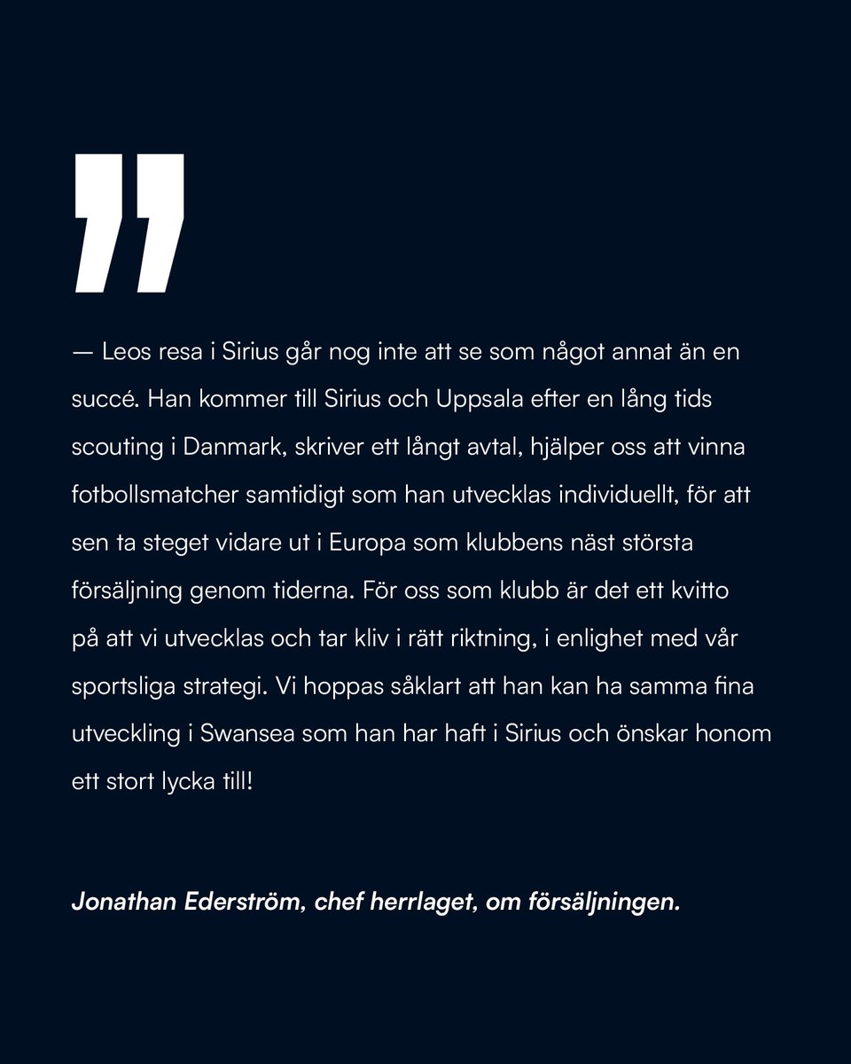 IK Sirius Fotboll tweet media