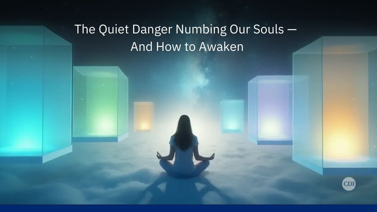 ChDaily_News's tweet image. The “soul-numbing hum” of distraction and convenience is real — and it’s eroding our self-awareness. This powerful piece calls believers to wake up, resist the noise, and choose deeper reflection.
#WakeUpCall #SoulAwakening #SelfAwareness
dlvr.it/TQjkc5