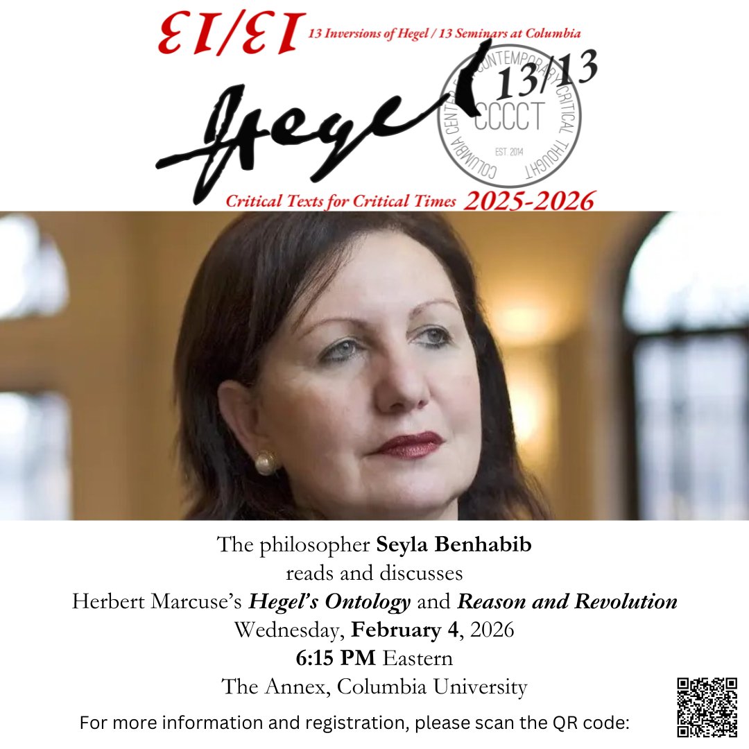 Columbia Center for Contemporary Critical Thought tweet media