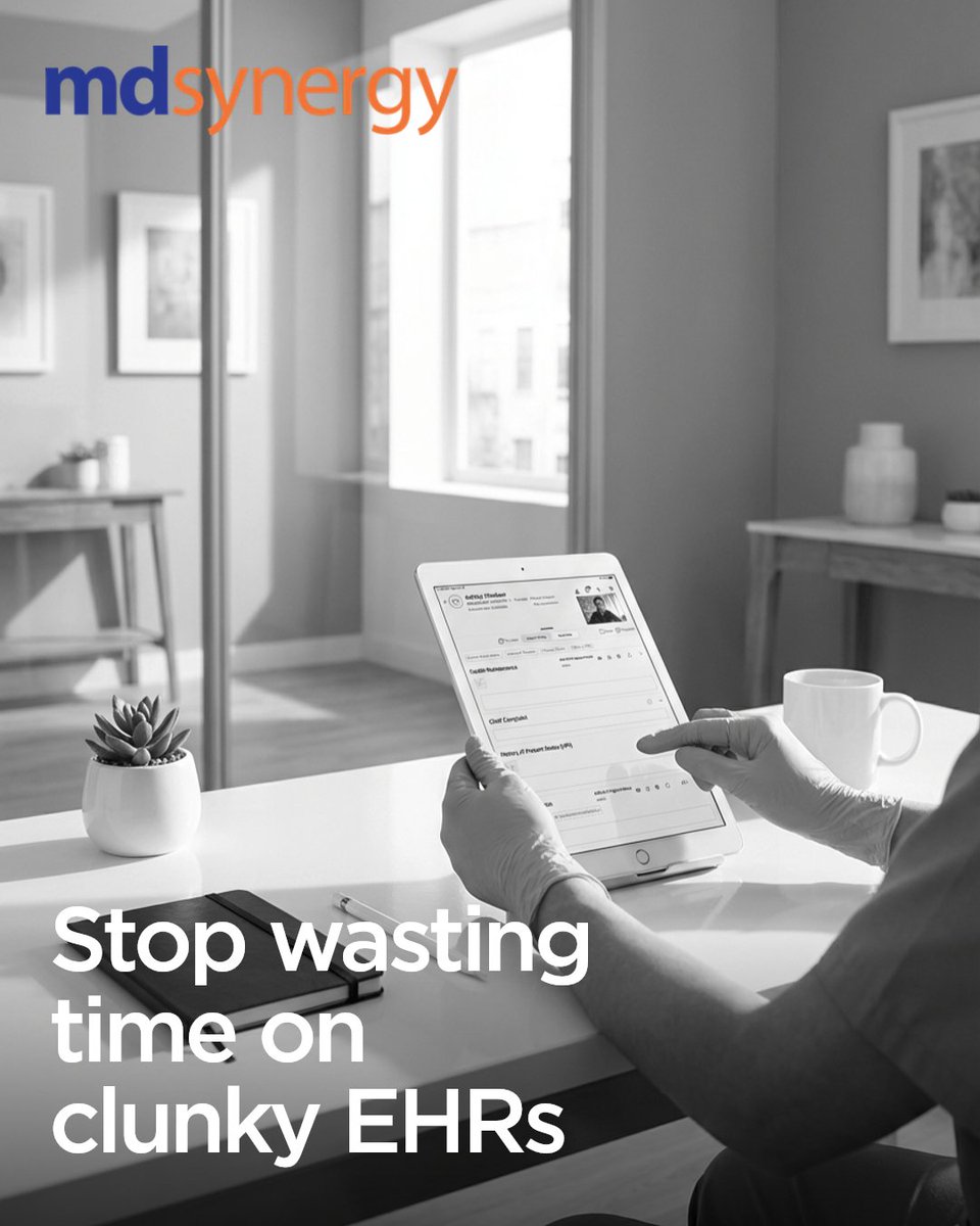 MDSynergy's tweet image. Clunky EHR? Althea Smart EHR simplifies charting so you focus on patients, not paperwork. #MDSynergy #AltheaSmartEHR #PhysicianPractice #SmartEHR #PrimaryCare #FamilyMedicine

EHR You Can Switch to Without the Risk mdsynergy.com