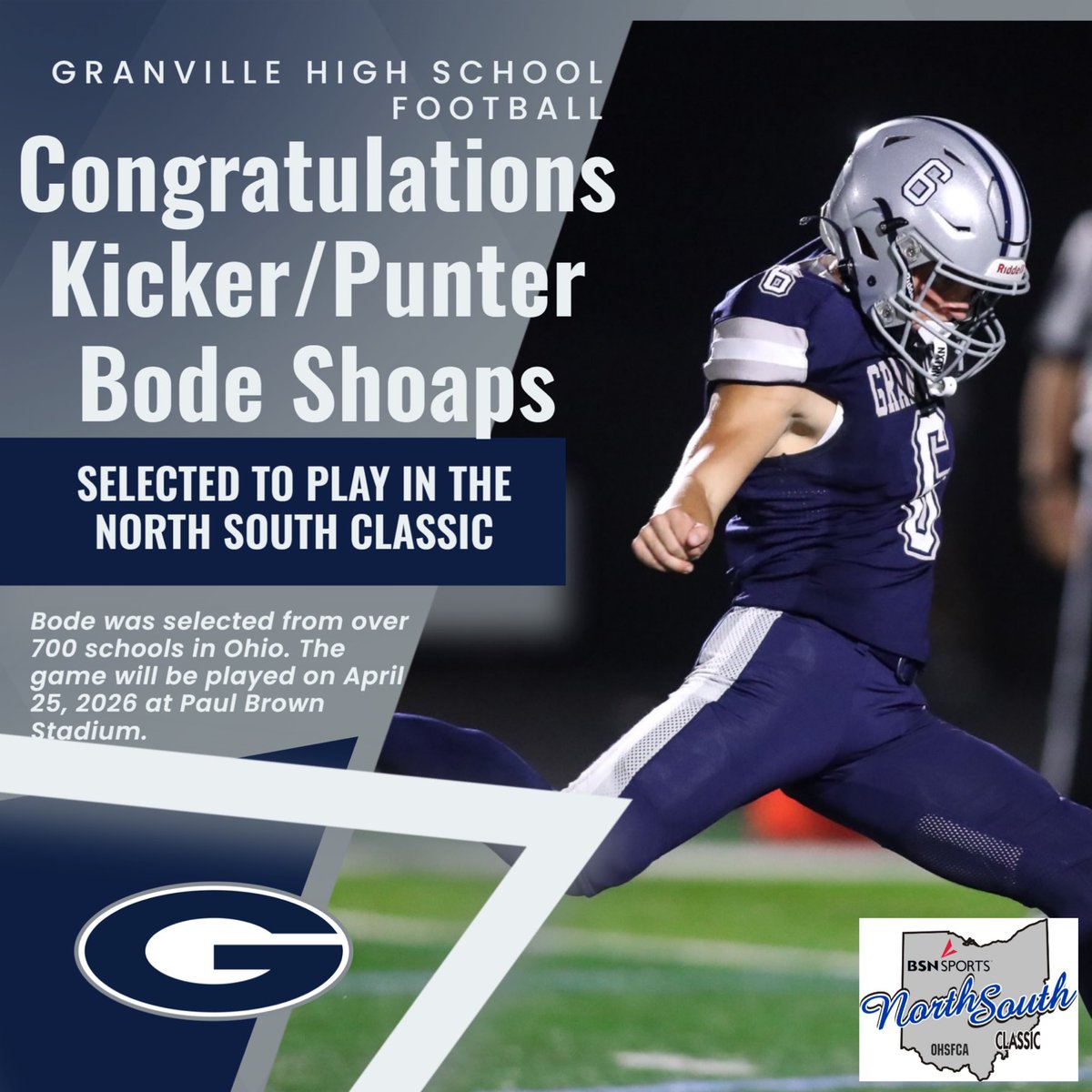 Granville Football tweet media