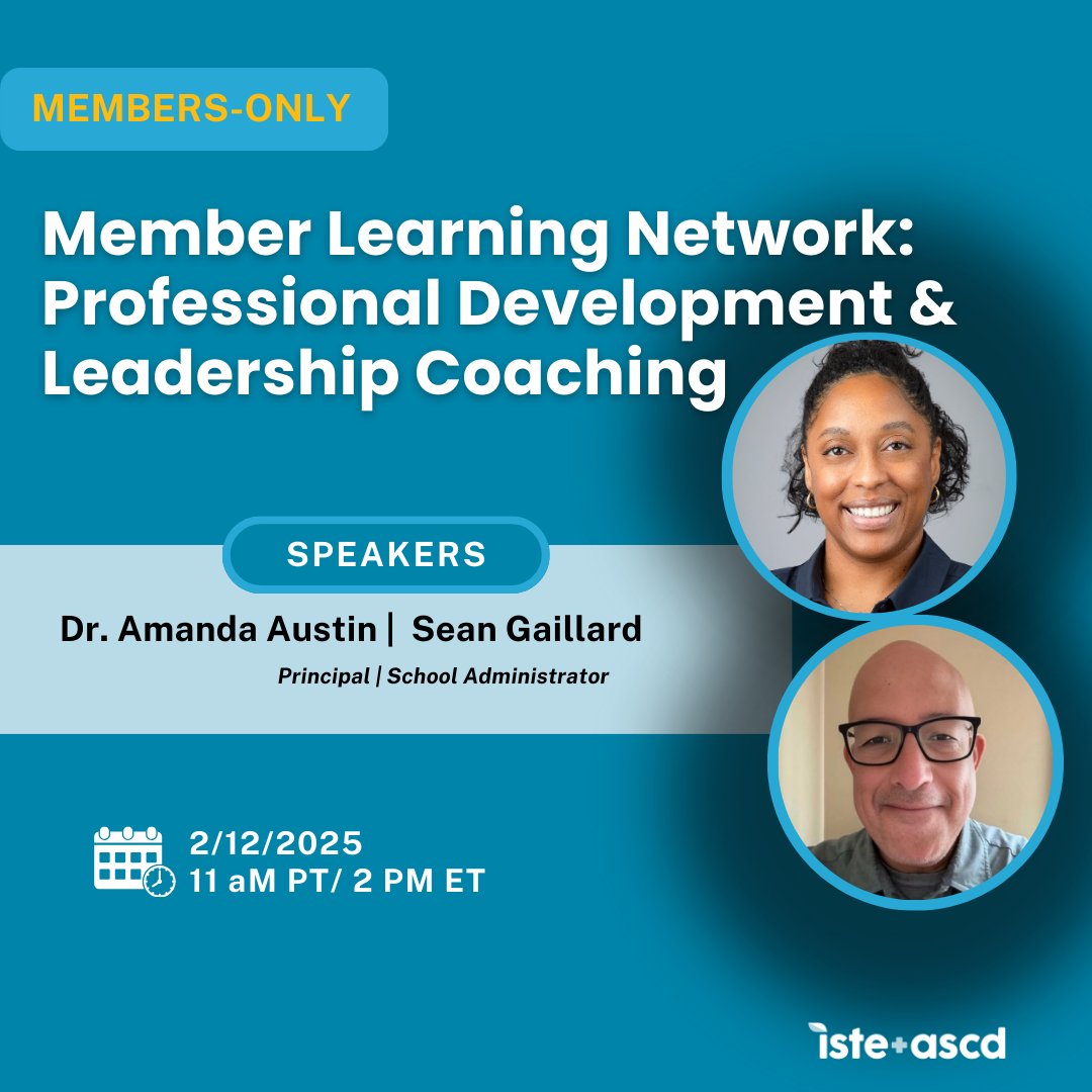 ISTE+ASCD Community Leaders tweet media