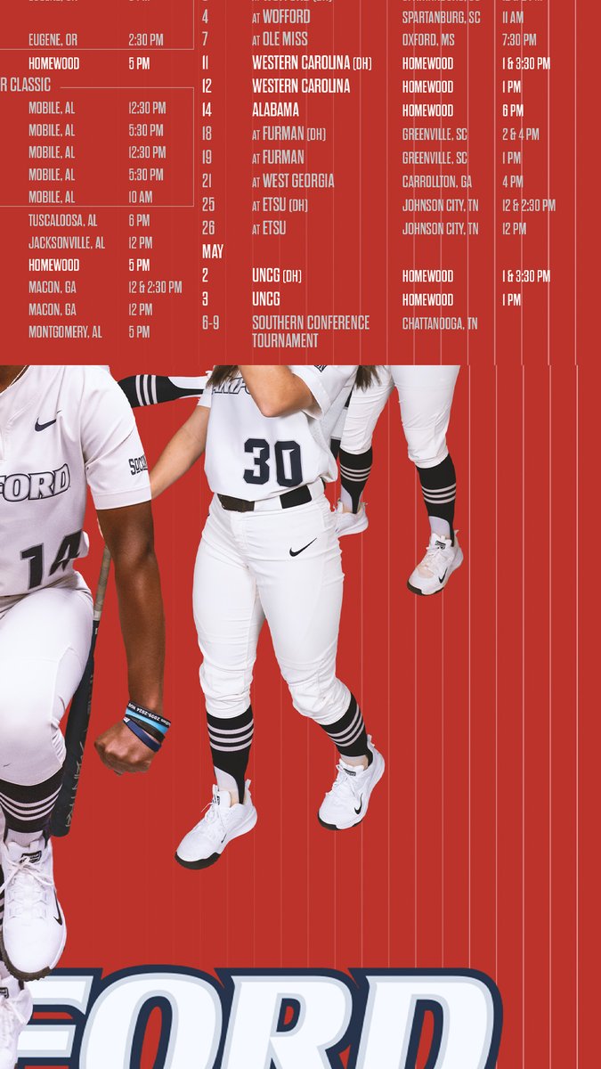 Samford Softball tweet media