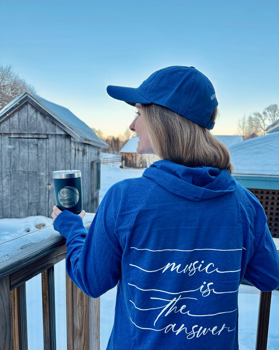 AshConcerts's tweet photo. We're here to help make these snowy days a little cozier! ❄️ Cuddle up in your new #musicistheanswer merch and sip hot chocolate from your insulated tumbler ☕️

Printed locally at @BeezeTees in Keene ❤️

https://t.co/uP6K7URnQj https://t.co/8KBl8NBE2t