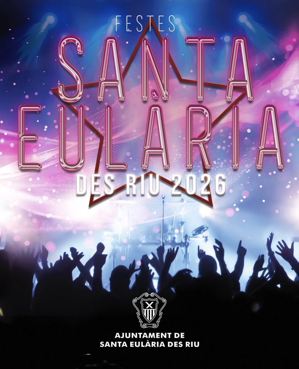 🥳🎉 <a href="/Santa_Eularia/">Ajuntament de Santa Eulària des Riu</a> ha publicado el #programa completo de las #FiestasPatronales2026, con una amplia #agenda de actividades #culturales, #musicales, #deportivas y #tradicionales que se desarrollarán entre #febrero y #marzo.

🔗 ibiza-click.com/santa-eularia-…

#IbizaClick #Ibiza #Ocio