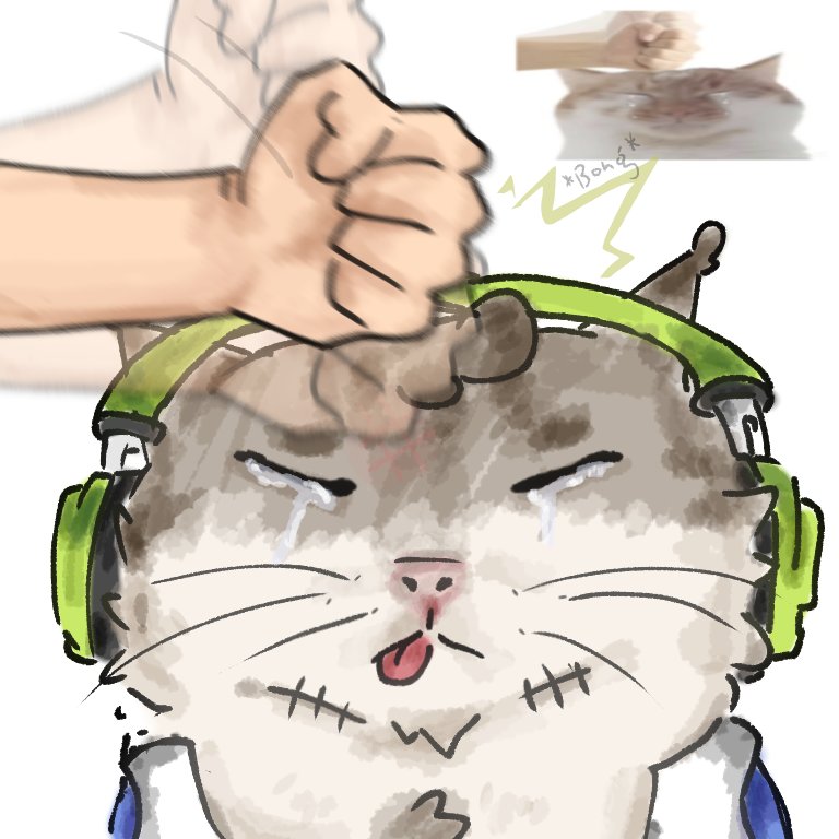 _BL4ZY_'s tweet image. Quien hizo esa diablura de pegarle al gato? 😠

#mishifufanart