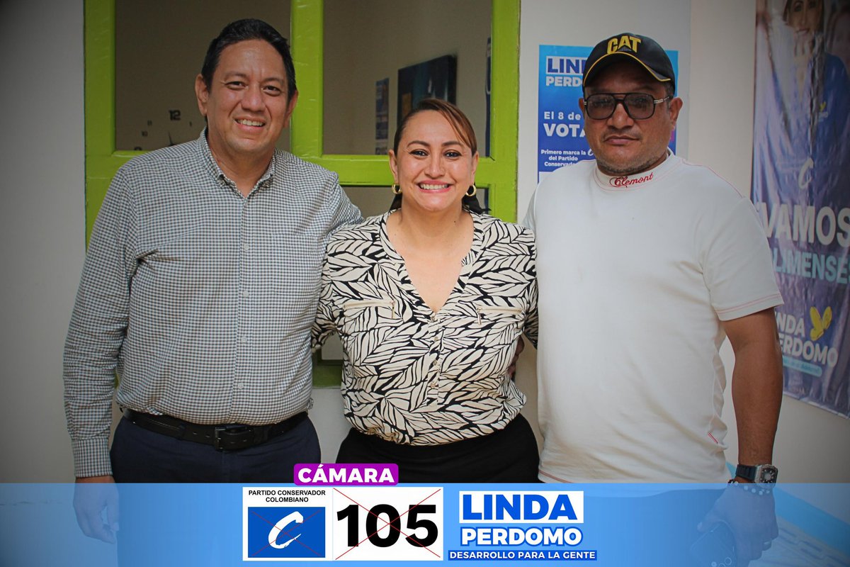 X: 

#SomosC105 ¡ Estamos Felices! sumamos un nuevo aliado a este proyecto: el concejal de Natagaima Edwin Cárdenas Tovar, actual presidente del Directorio Municipal del <a href="/soyconservador/">Partido Conservador</a> LLegaremos a la #CámaraDeRepresentantes 💙