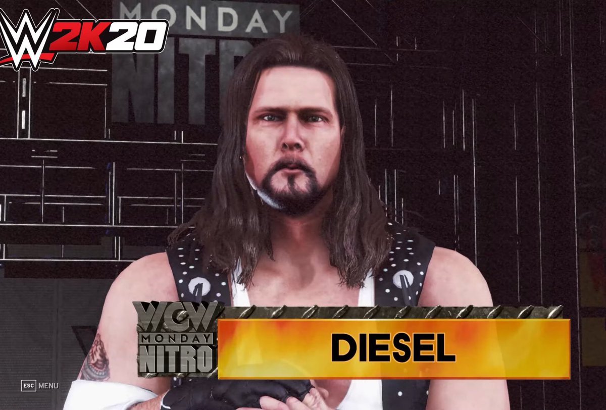 Jmessiah21_5's tweet image. Kevin Nash 

#WWE2K26
Vs
#WWE2K20 &amp;amp; #WWE2K19 

LOL