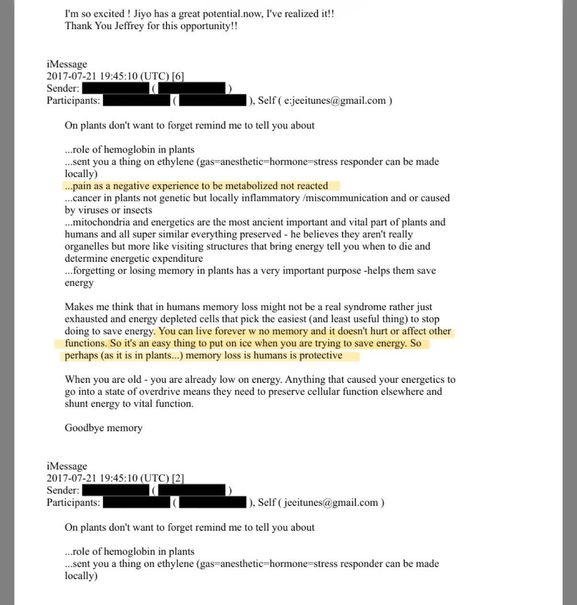 Not to sound like a pretentious a$$ but I personally don't come across much lately that gives real food for thought.

This however is a very interesting perspective, and does synthesize well with other adjacent topics.

From the Epstein files