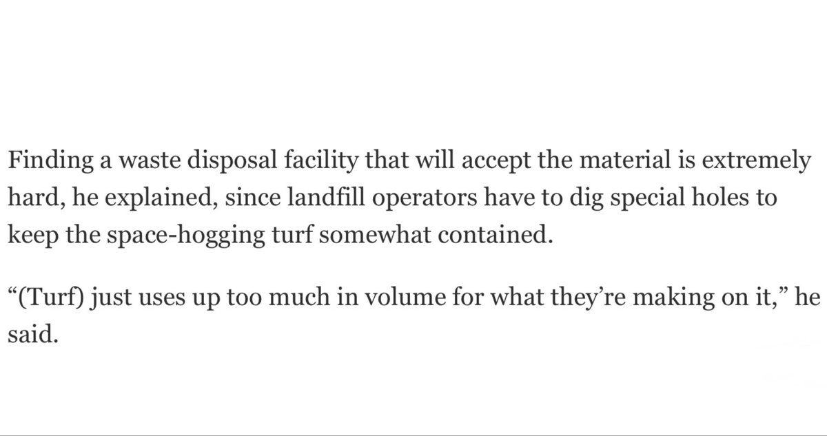 Ban Plastic Turf tweet media