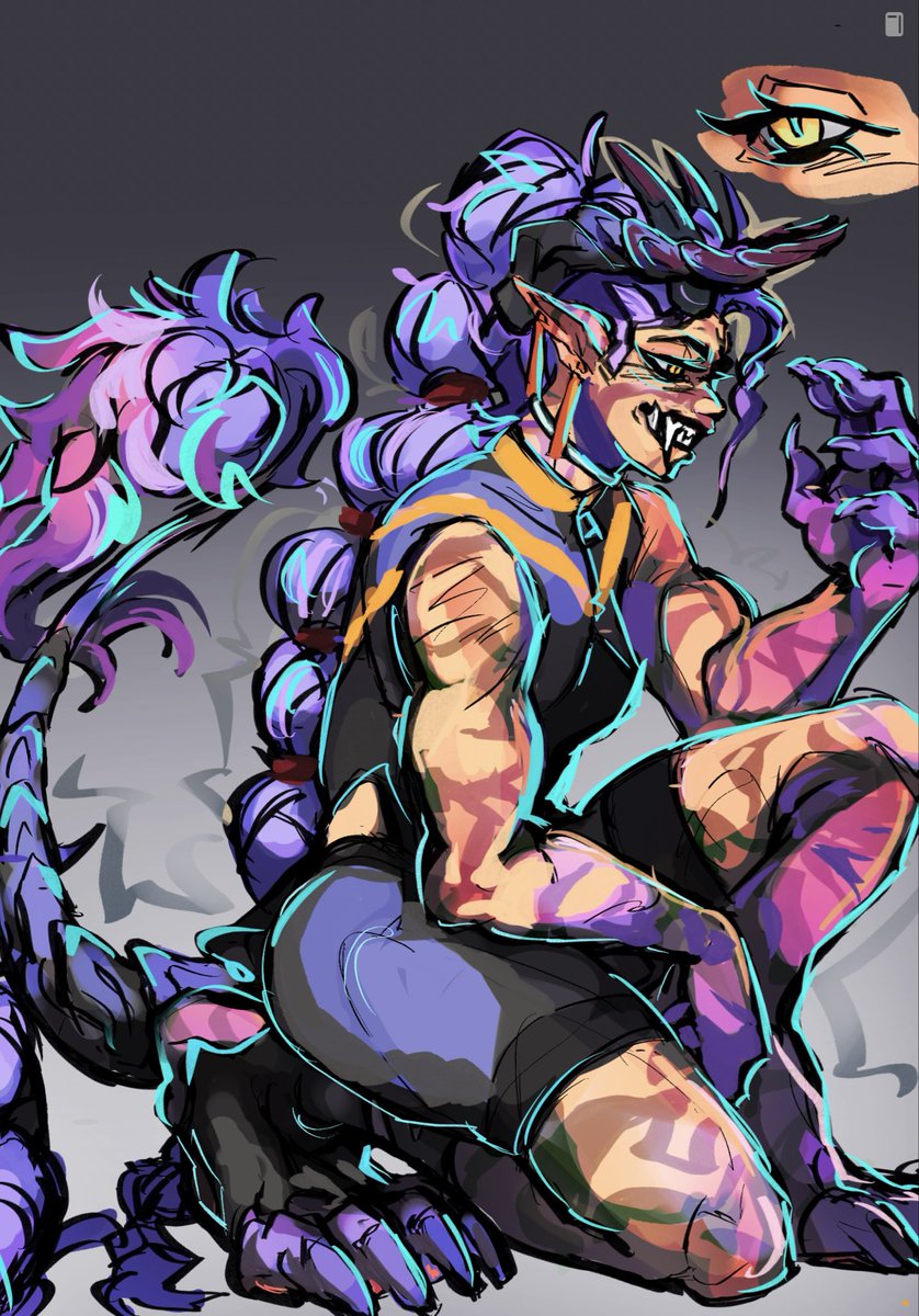 C rumi⭐︎ Everyone is bonded to someone AU. Full Demon Rumi 2/3