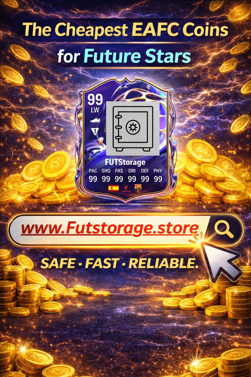 FUTStorage's tweet photo. 🚨 FUTURE STARS IS HERE 💫⚽️🔥

And EA released some BANGER Content, and so did WE!!! 🤝😁

Click the Link in our Bio 🔗 
And check out the best and most reliable Coin Selling/Buying Service on the whole Game🙌

Over 271 Orders Completed ✅
Rated with a 4.88/5 ⭐️ 

-FUTStorage- https://t.co/jftOWxFxbk