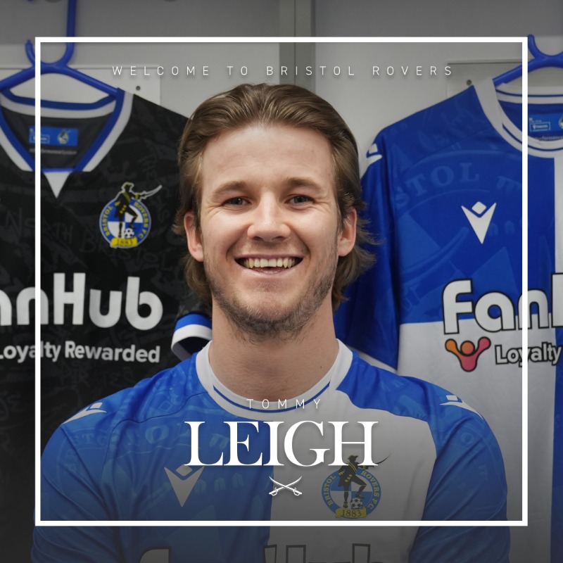 Official_BRFC's tweet photo. Welcome to the Gas, Tommy Leigh. ⛽️

The midfielder joins on loan from Sky Bet League One side Bradford City for the remainder of the 2025/26 season.