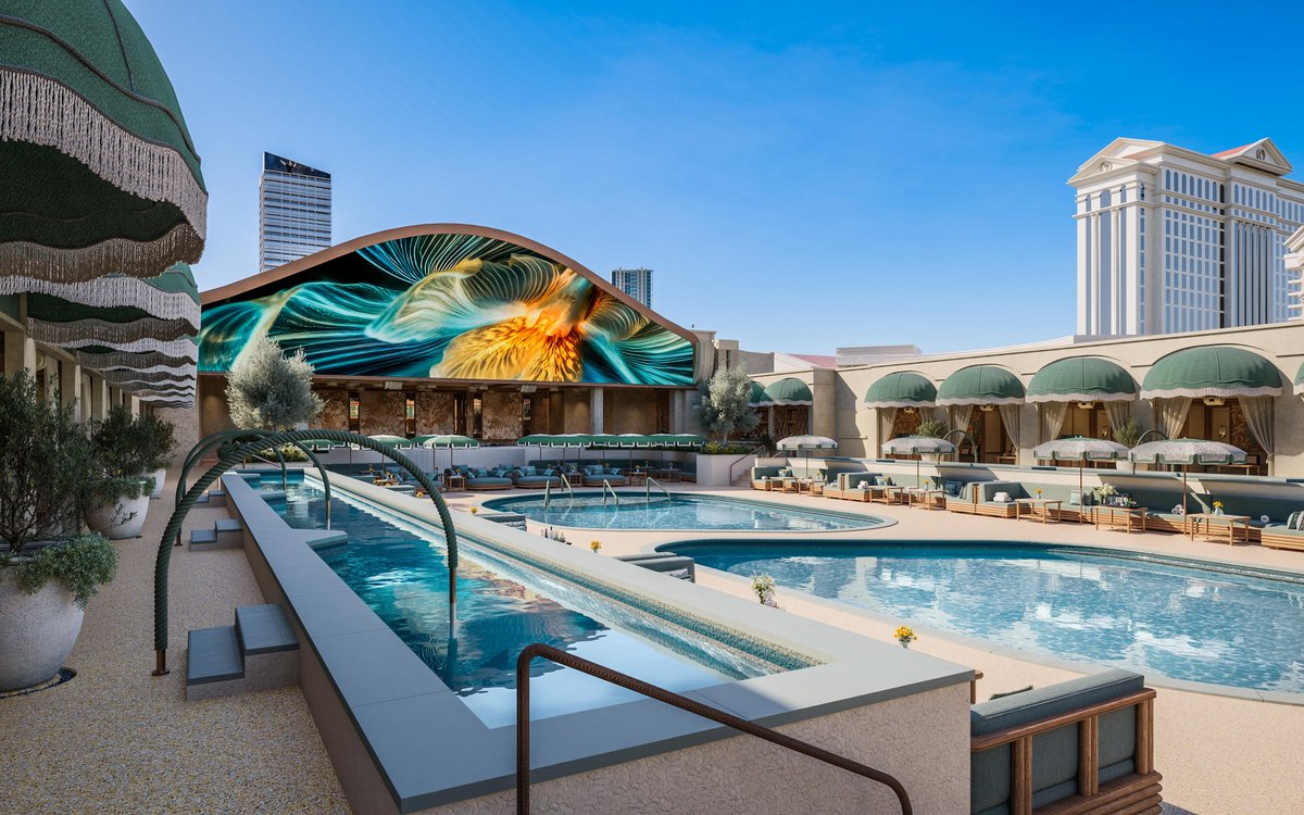 In collaboration with @TaoGroup Hospitality, we will debut OMNIA Dayclub &amp; Skybar, a new entertainment complex built from ground up at <a href="/CaesarsPalace/">Caesars Palace</a> in 2026. Spanning 46,000 square-feet directly on Las Vegas Boulevard, the venue will usher in a new era of entertainment, merging