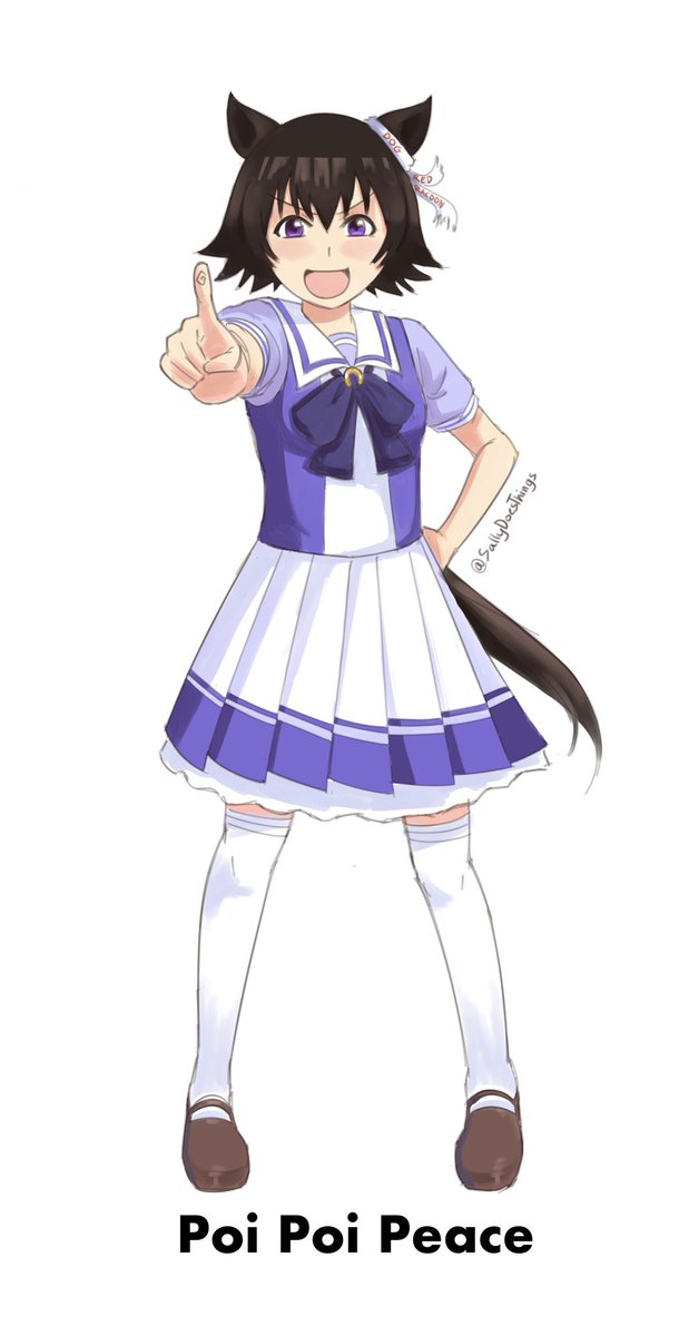 SallyDoesThings's tweet image. my new Uma OC pls don't steal thanks