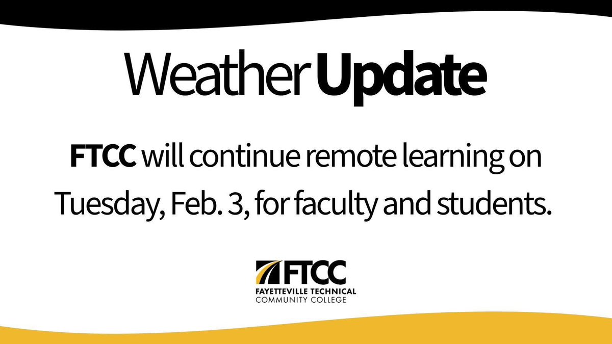 Fayetteville Technical Community College tweet media