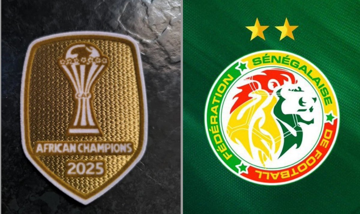 👕 Les nouveaux maillots Puma des champions d'Afrique seront bientôt disponibles ! 🇸🇳⏳

• Badge champions d'Afrique 2025🥇 
• Logo FSF avec 2 étoiles ⭐️⭐

#Sénégalrek 🇸🇳