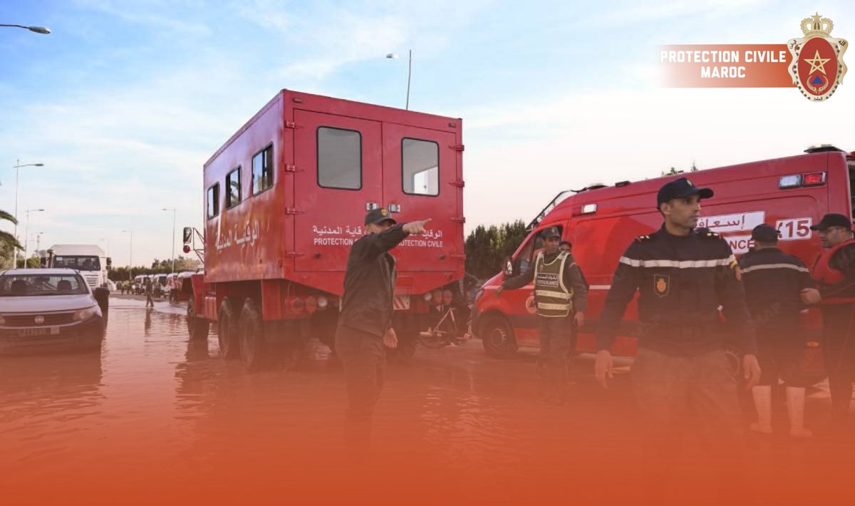 PROTECTION CIVILE MAROC tweet media