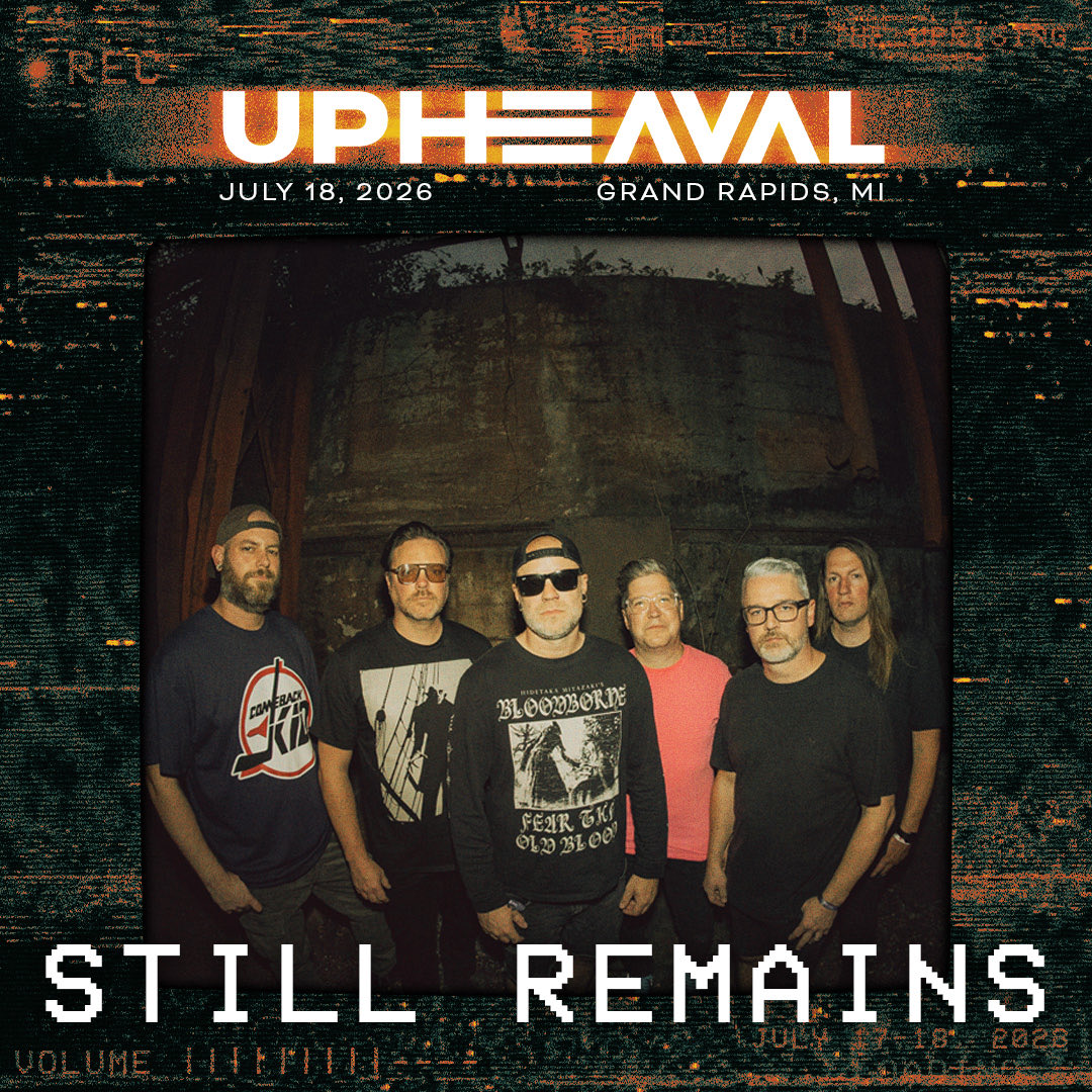 StillRemains's tweet photo. We’re stoked to be playing @UpheavalFest this July! Hope to see some of you there! 🤘 https://t.co/fbTkfQ3AnQ