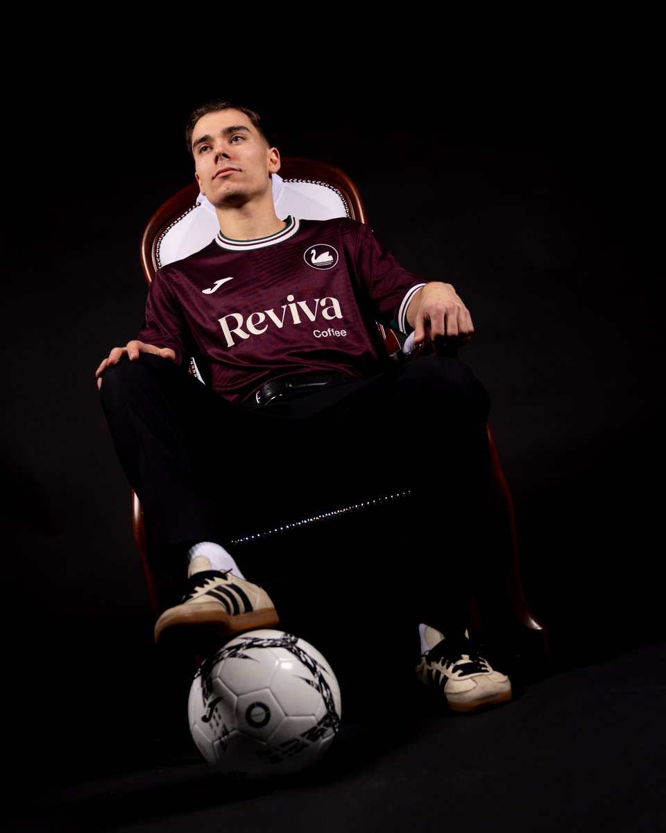 SwansOfficial's tweet image. Leo in his new colours 🦢