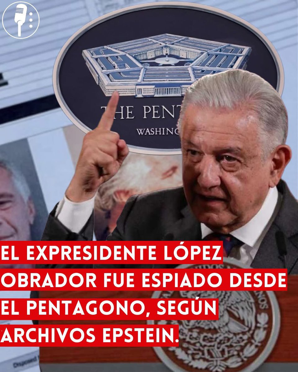 🚨 #ULTIMAHORA: | LOS ARCHIVOS EP5T3|N REVELAN QUE EL PENTAGONO ESPIABA A ANDRES MANUEL LOPEZ OBRADOR DURANTE SU GESTIÓN COMO PRESIDENTE DE MÉXICO.