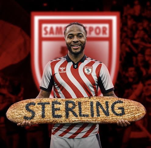 Haber1965ss's tweet photo. HAYDİ YÜCE SAMSUNSPOR TARAFTARI !!!

#CometoSamsunsporRaheemSterling ❤️🤍 https://t.co/PkcMB7lneA