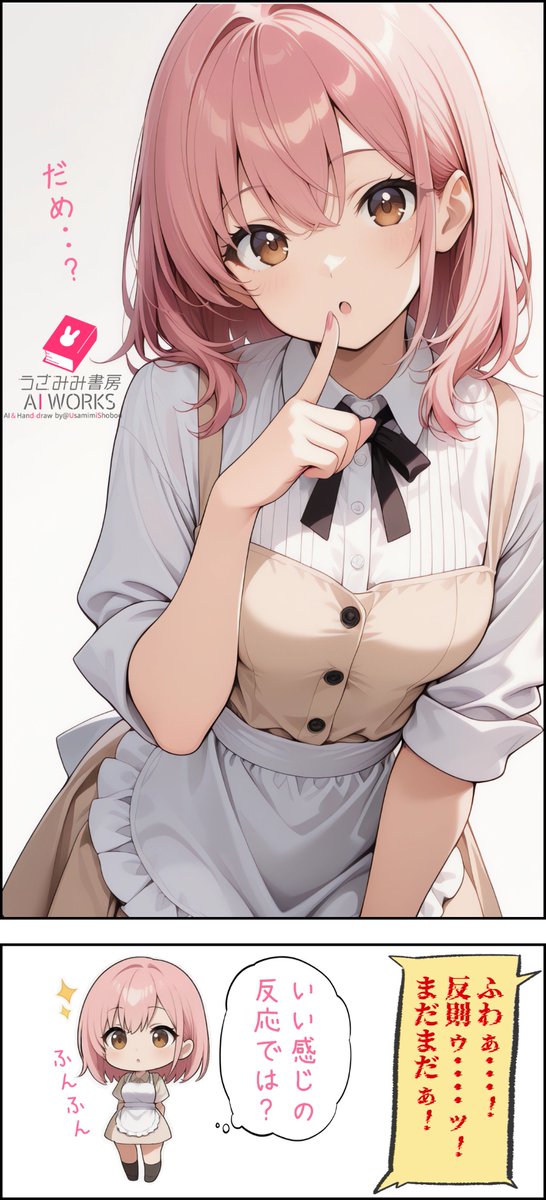 皆さんおはうさ！🐰☀️

かわいいポーズ第2弾は「おねだり」ですﾟ+｡(o･ω-人)･.｡

店長すでに満身創痍ꉂ🤣w𐤔

また明日の朝更新します♻️
今日の夜投稿は…節分ということで…？A___A⚡️

SFW illustration.