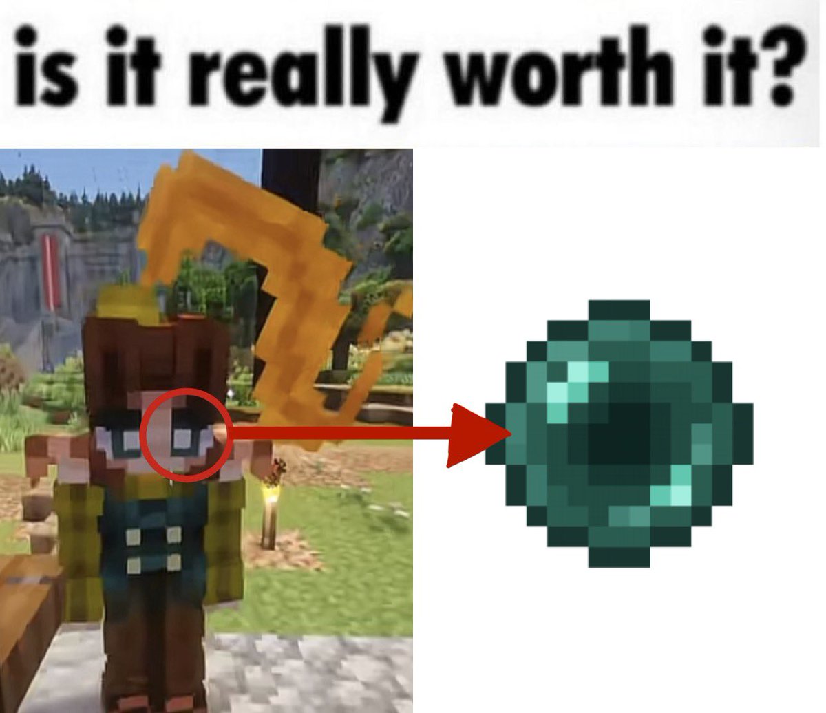 Jas_1magine's tweet photo. Is it really worth it? #bannerfallsmp #lemonthyne #powcreations …ok… https://t.co/KSNY85xTHR