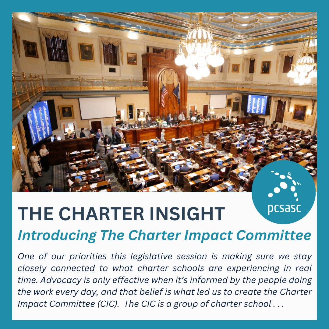 SCCharterSchool's tweet photo. 📣 Our latest "Charter Insight" feature, "Introducing The Charter Impact Committee" is now live—check it out at this link:  https://t.co/tdDz5ggD0y https://t.co/Ds1OXNjLbk